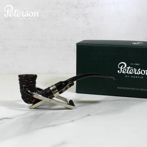 Peterson Calabash Rustic Fishtail Pipe (PE1960)