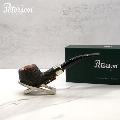 Peterson Arklow 408 Sandblast 9mm Filter Fishtail Pipe (PE2133)