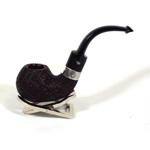 Peterson Sherlock Holmes Lestrade Silver Mounted P Lip Pipe (PE219)