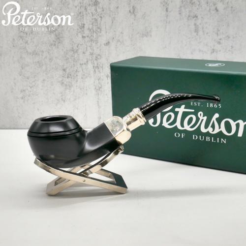 Peterson High Grade Ebony Spigot 80s Fishtail Pipe (PE2297)