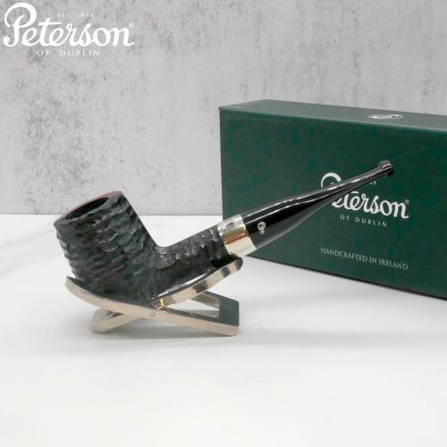 Peterson Jekyll and Hyde X105 Nickel Mounted Fishtail Pipe (PE2309)