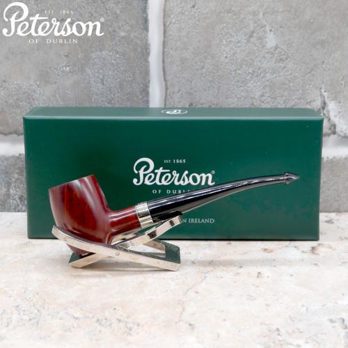 Peterson Barrel Smooth Nickel Mounted P Lip Pipe (PE2520)