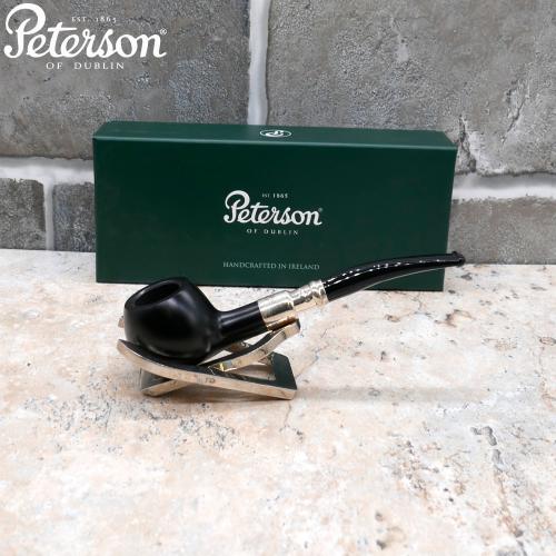 Peterson High Grade Ebony Spigot 406 Fishtail Pipe (PE2579)