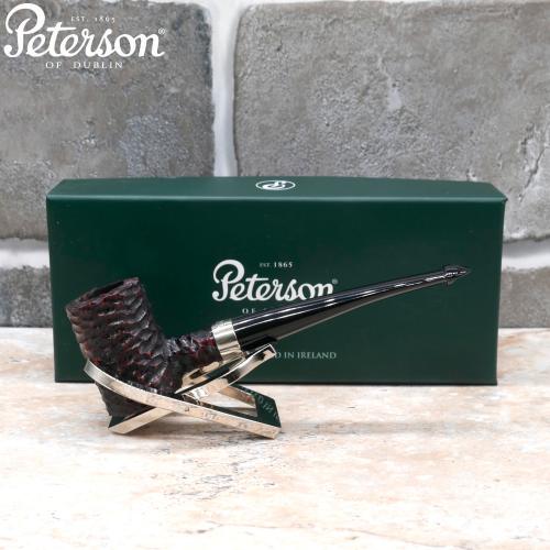 Peterson Tankard Rustic Nickel Mounted P Lip Pipe (PE2593)