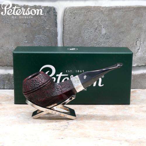 Peterson Sherlock Holmes Hudson Sandblasted P Lip Pipe (PE2595)