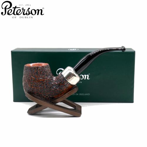 Peterson Arklow XL90 Sandblast 9mm Filter Fishtail Pipe (PE2663)