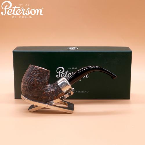 Peterson Arklow X220 Sandblast 9mm Filter Fishtail Pipe (PE2848)