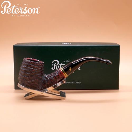 Peterson Emerald Rustic 69 9mm Filter P Lip Pipe (PE2858)
