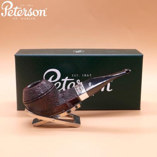 Peterson Sherlock Holmes Hudson Sandblasted P Lip Pipe (PE2868)