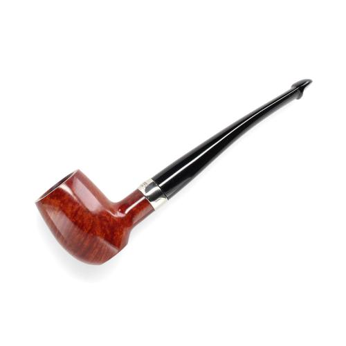 Peterson Barrel Smooth Nickel Mounted P Lip Pipe (PE3002)