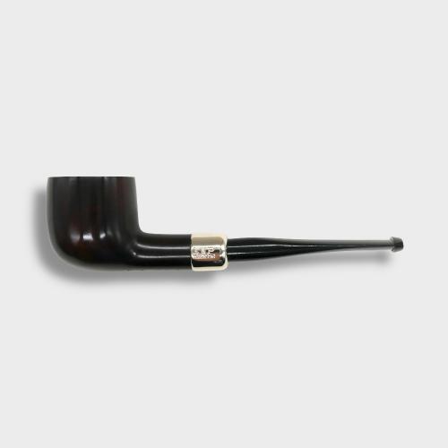 Peterson Irish Made Army 608 Nickel Mounted Fishtail Pipe (PE3053)