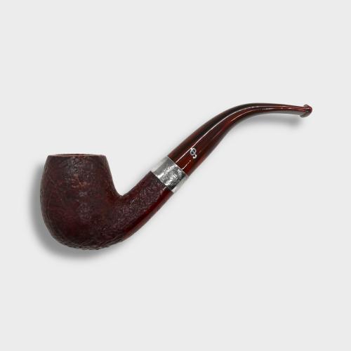 Peterson Irish Harp 69 Sandblast Silver Mounted Fishtail Pipe (PE3066)