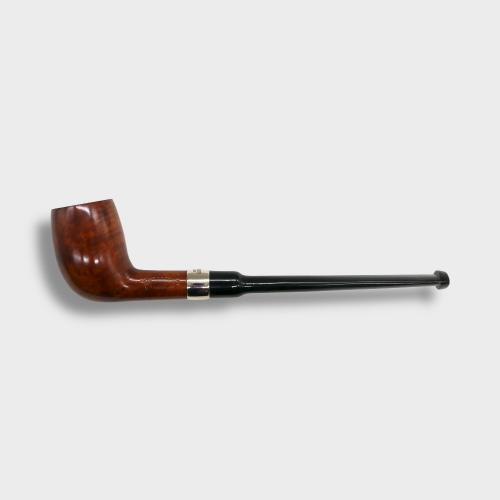 Peterson Belgique Smooth Nickel Mounted Fishtail Pipe (PE3071)