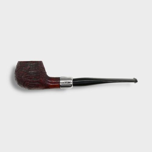Peterson Irish Made Army 406 Sandblasted Nickel Mounted Fishtail Pipe (PE3110)