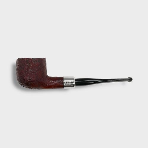 Peterson Irish Made Army 608 Sandblast Nickel Mounted Fishtail Pipe (PE3113)
