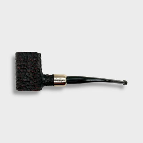 Peterson Irish Made Army 701 Rustic Nickel Mounted Fishtail Pipe (PE3145)