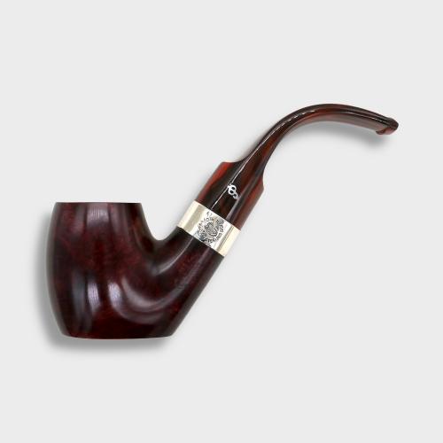 Peterson Irish Harp 306 Smooth Silver Mounted Fishtail Pipe (PE3191)