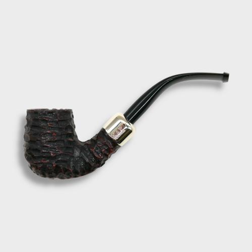 Peterson Irish Made Army 160 Rustic Nickel Mounted Fishtail Pipe (PE3207)