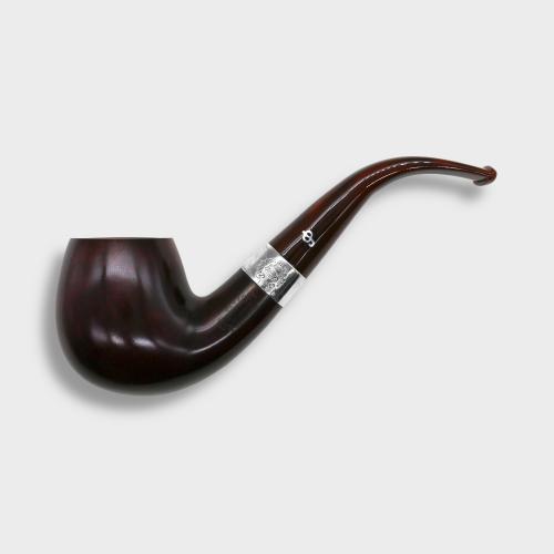 Peterson Irish Harp 68 Smooth Silver Mounted Fishtail Pipe (PE3225)