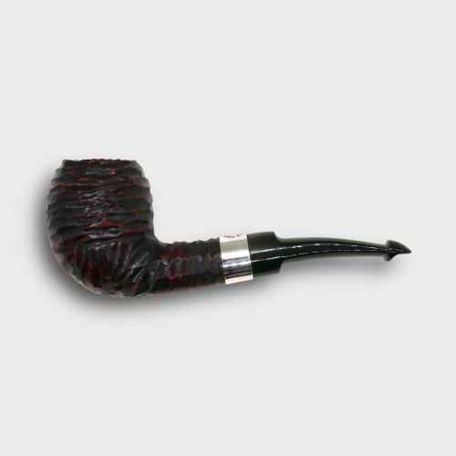 Peterson Sherlock Holmes Strand Rustic Silver Mounted P Lip Pipe (PE3251)