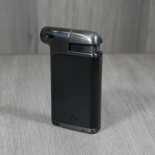 Colibri Pacific Air Single Soft Flame Lighter - Black & Gunmetal