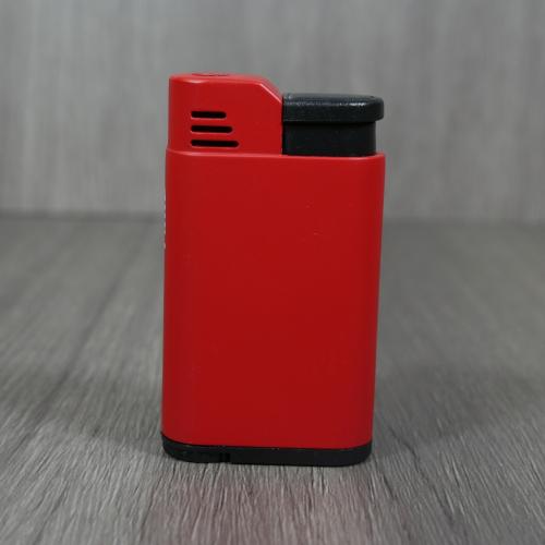 Palio Torcia Single Jet Flame Cigar Lighter - Red