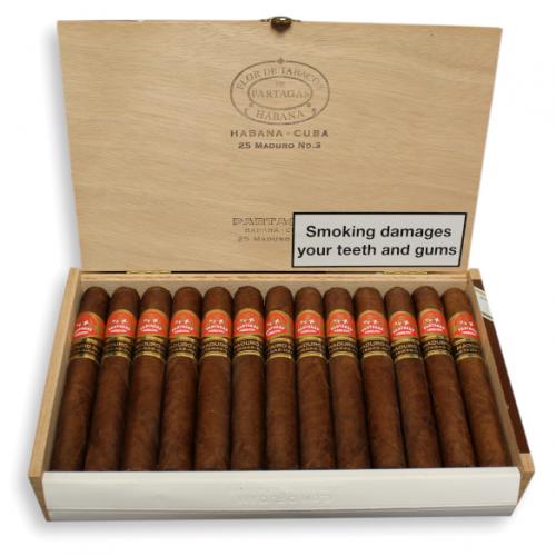 Partagas Maduro No. 3 Cigar - Box of 25