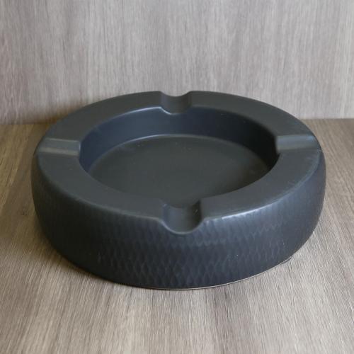 Passatore Ceramic Cigar Ashtray - Black