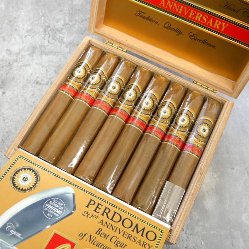 Perdomo 20th Anniversary Connecticut Epicure Cigar - Box of 24