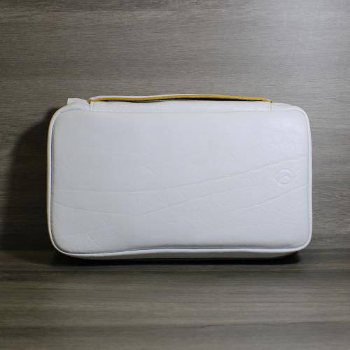 Peter James Los Estoico Limited Edition Cigar Case - White & Gold