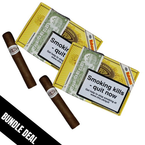Jose L Piedra Petit Cazadores Cigar - 2 x Pack of 12 (24) Bundle Deal