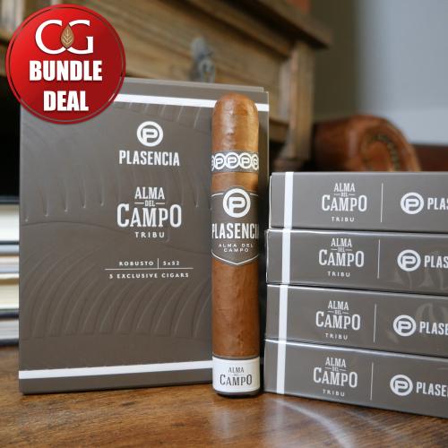 Plasencia Alma Del Campo Tribu Cigar - 5 x Pack of 5 (25) Bundle Deal
