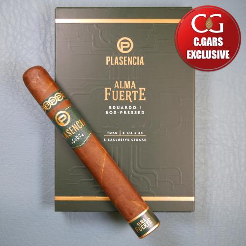 Plasencia Alma Fuerte Colorado Claro Eduardo I Cigar - Pack of 5 - C.GARS EXCLUSIVE