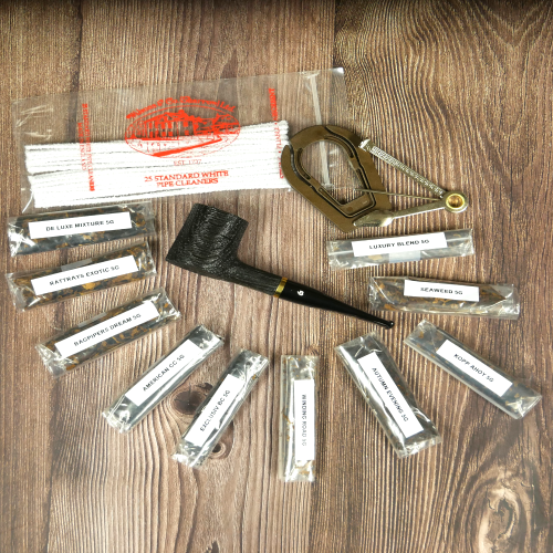 Bens Mr Brog Poker Morta Premium Smoke Set Pipe Tobacco Sampler - 10 x 5g