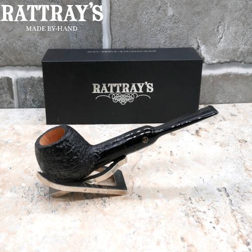 Rattrays Handmade Sandblast 3 Fishtail 9mm Filter Pipe (RA644)