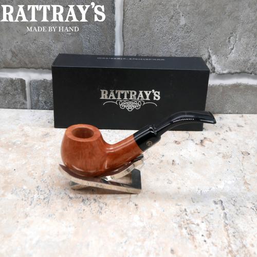 Rattrays Handmade 3 Triskele 3 Smooth 9mm Filter Fishtail Pipe (RA659)