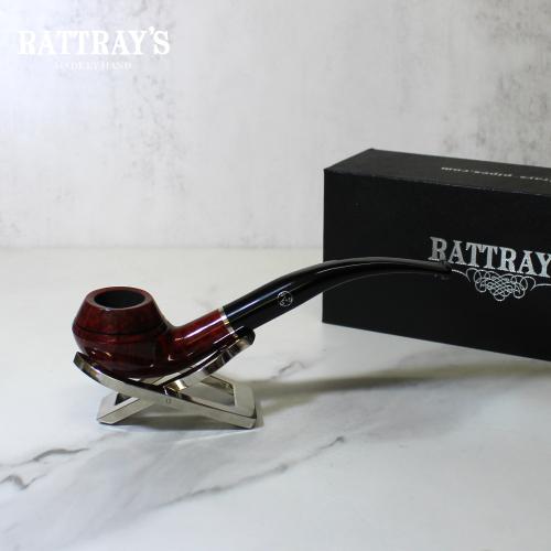 Rattrays Mary Burgundy 161 Fishtail 9mm Pipe (RA1200)