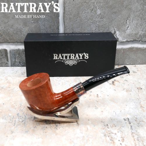 Rattrays Brave Heart 149 Light Half Bent Dublin 9mm Filter Fishtail Pipe (RA636)