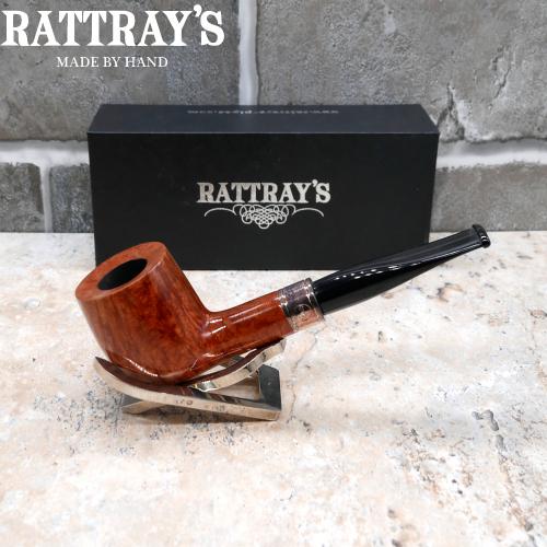 Rattrays Brave Heart 152 Light Straight Billiard 9mm Filter Fishtail Pipe (RA638)