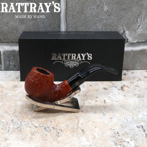 Rattrays Handmade Sandblast 7 Fishtail 9mm Filter Pipe (RA647)