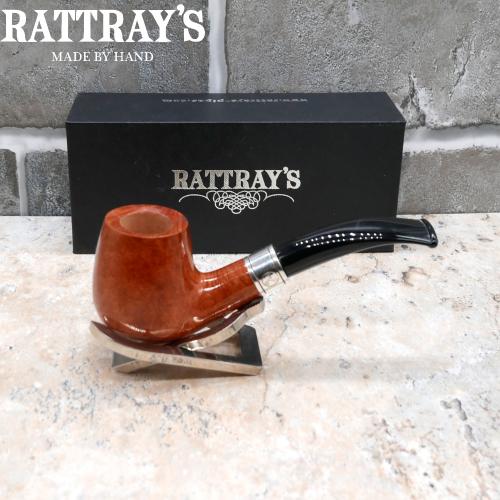 Rattrays Brave Heart 151 Light Bent Classic 9mm Filter Fishtail Pipe (RA663)