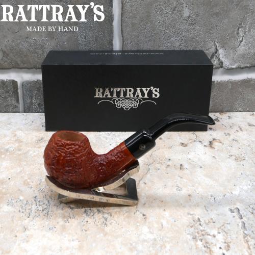 Rattrays Handmade Sandblast 4 Fishtail 9mm Filter Pipe (RA681)