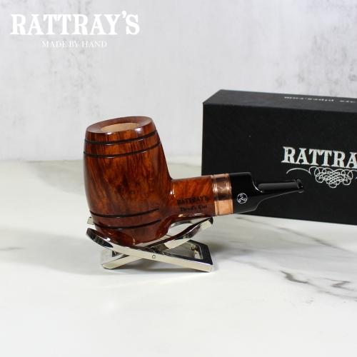 Rattrays Devil Cut 130 Terracotta 9mm Filter Fishtail Pipe (RA1004)