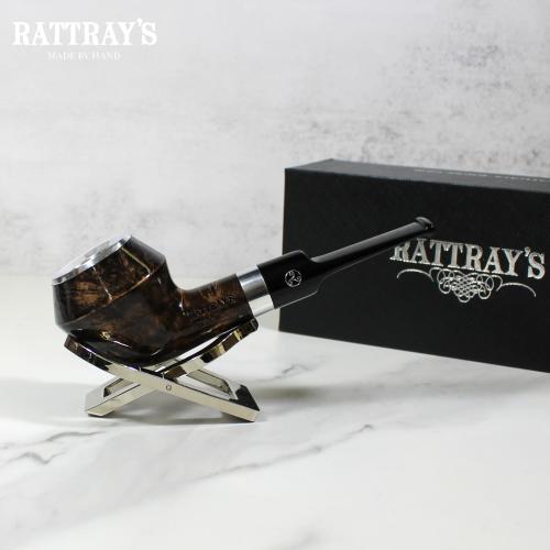 Rattrays Dark Reign 120 Grey Fishtail 9mm Pipe (RA1113)