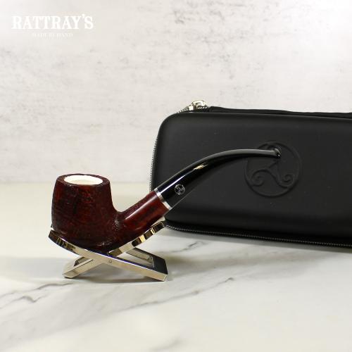 Rattrays Joy Meerschaum Sandblast 8 Pipe Case and Accessories (RA1206)