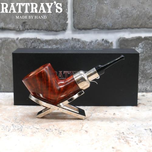 Rattrays Bare Knuckle 143 Terracotta 9mm Fishtail Pipe (RA1438)