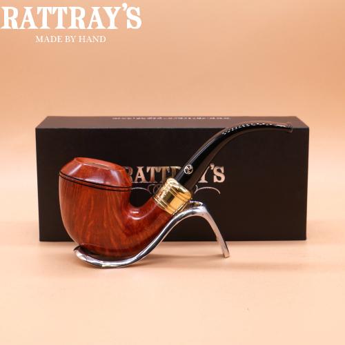 Rattrays Majesty 15 Terracotta 9mm Filter Fishtail Pipe (RA1493)
