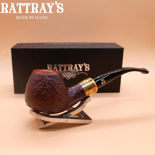Rattrays Majesty 4 Sandblast 9mm Filter Fishtail Pipe (RA1529)