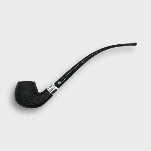 Rattrays The Bagpiper Sandblast Black 9mm Fishtail Pipe (RA1620)