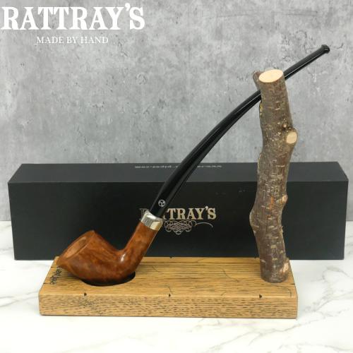 Rattrays The Bagpiper Light 67 9mm Churchwarden Fishtail Pipe (RA166)